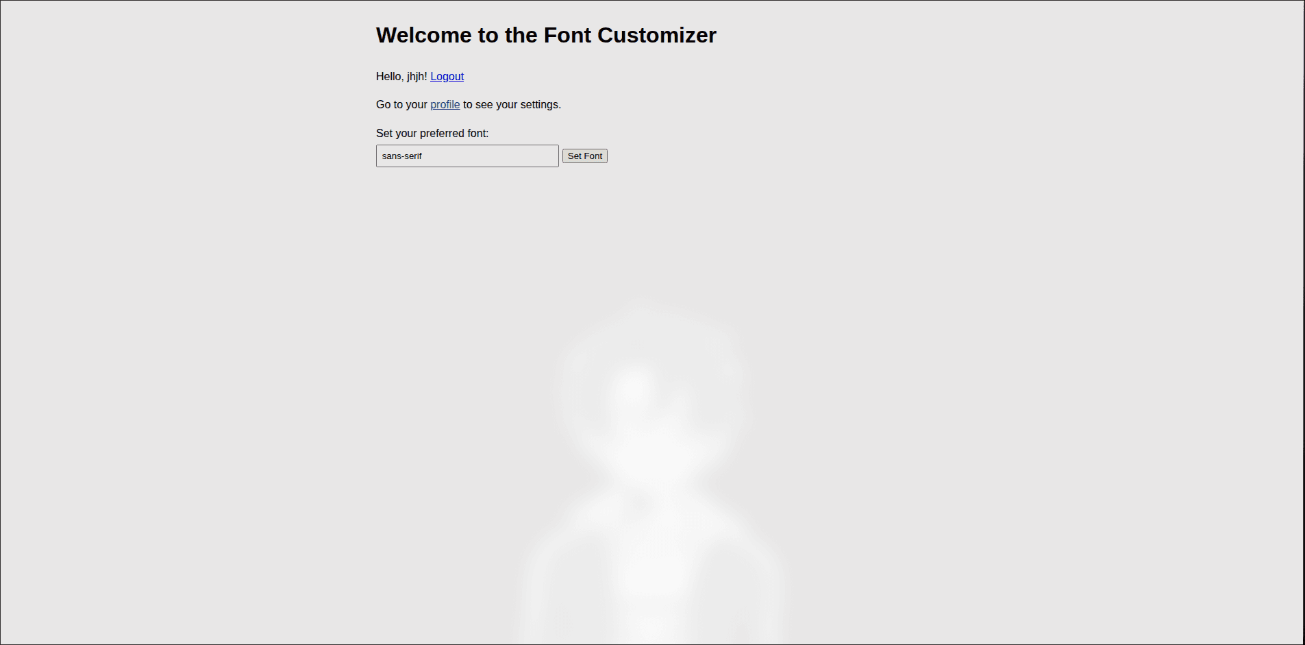 Font Customizer
